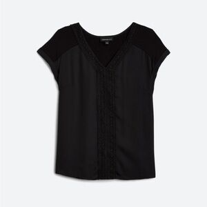 Monday Fun Crochet Detail Blouse